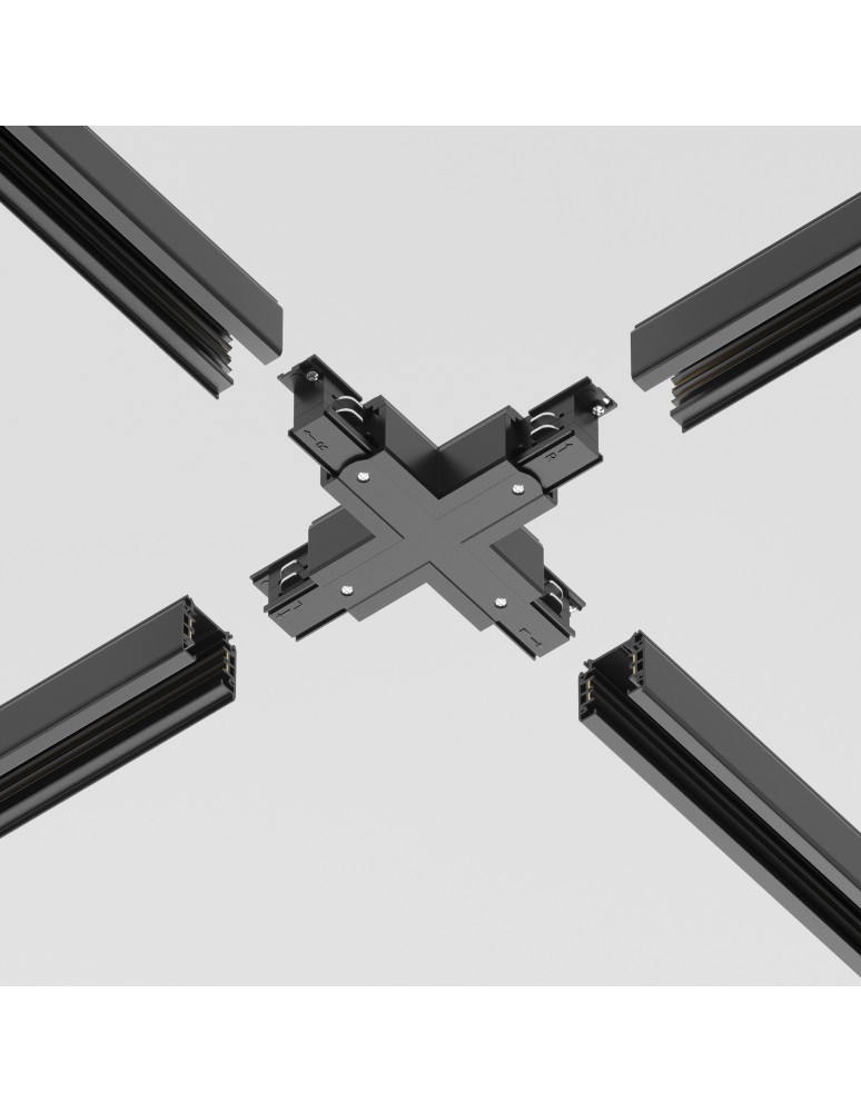 Accessories for 3 phase busbars - Maytoni Trinity Surface Rail Accessories Black TRA005CX-31B - product kolory-swiatla.pl 4