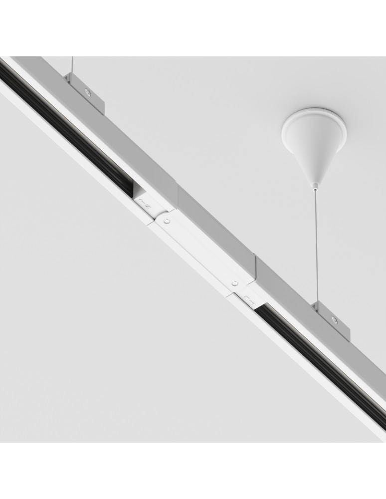 Accessories for 3 phase busbars - Maytoni Trinity Surface Rail Accessories White TRA005C-31W - product kolory-swiatla.pl 2
