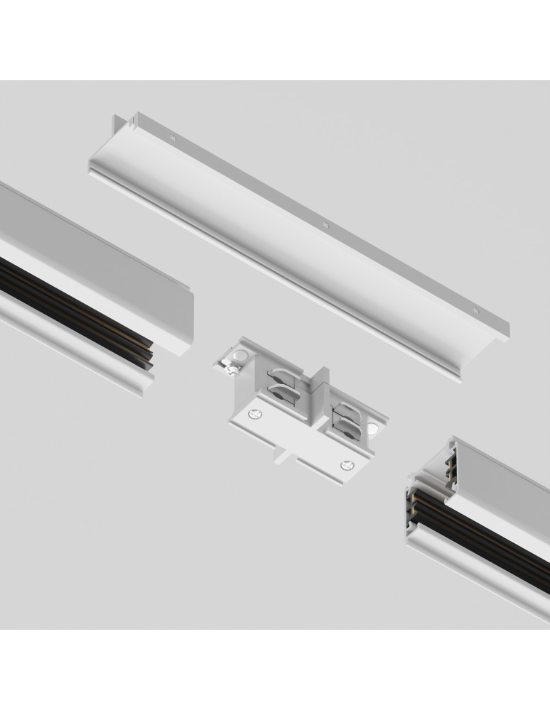Accessories for 3 phase busbars - Maytoni Trinity Surface Rail Accessories White TRA005CI-31W - product kolory-swiatla.pl 4