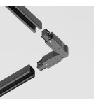 Accessories for 3 phase busbars - Maytoni Trinity Surface Rail Accessories Black TRA005CS-31B - product 4