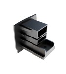 Accessories for 3 phase busbars - Maytoni Trinity rail cap Black TRA005EC-31B - product 1