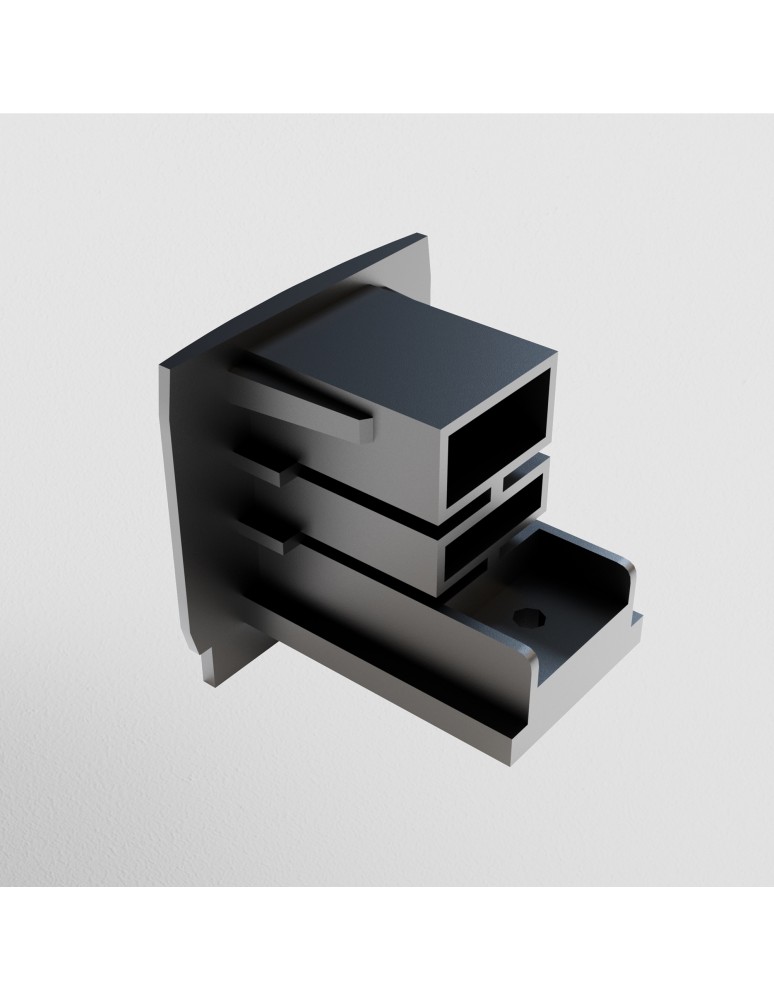Accessories for 3 phase busbars - Maytoni Trinity rail cap Black TRA005EC-31B - product kolory-swiatla.pl 3