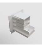 Accessories for 3 phase busbars - Maytoni Trinity Surface Rail Accessories White TRA005EC-31W - product 3