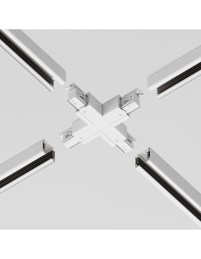 Accessories for 3 phase busbars - Maytoni Trinity Surface Rail Accessories White TRA005CX-31W - product kolory-swiatla.pl 4