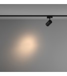 Lamps for 3-phase busbars - Maytoni Vuoro TRINITY LED 10W 750lm 3000K Black TR029-3-10W3K-S-B Triple Circuit Rail Spotlight. - product 3