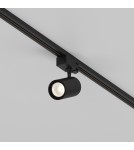 Lamps for 3-phase busbars - Maytoni Vuoro TRINITY LED 10W 750lm 3000K Black TR029-3-10W3K-S-B Triple Circuit Rail Spotlight. - product 4
