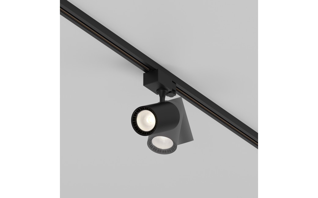 Maytoni Vuoro Reflektor do Szyny Trójobwodowej TRINITY LED 10W 750lm 3000K Black TR029-3-10W3K-S-B