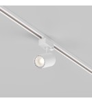 Lamps for 3-phase busbars - Maytoni Vuoro TRINITY LED 10W 750lm 3000K White TR029-3-10W3K-S-W Triple Circuit Rail Spotlight. - product 4