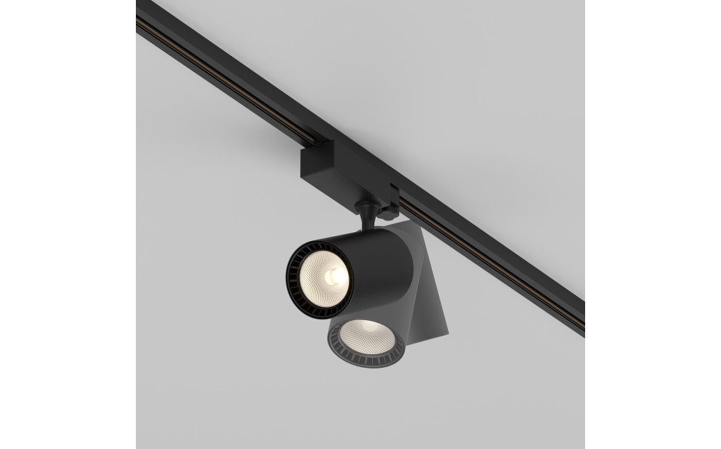 Maytoni Vuoro Reflektor do Szyny Trójobwodowej TRINITY LED 26W 2690lm 3000K Black TR029-3-26W3K-S-B