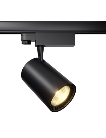 Maytoni Vuoro TRINITY LED 20W 1500lm 3000K Black TR029-3-20W3K-S-B Triple Circuit Rail Spotlight.