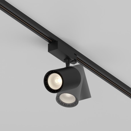 Maytoni Vuoro Reflektor do Szyny Trójobwodowej TRINITY LED 20W 1500lm 3000K Black TR029-3-20W3K-S-B