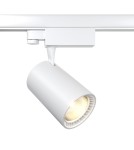 Lamps for 3-phase busbars - Maytoni Vuoro TRINITY LED 20W 1500lm 3000K White TR029-3-20W3K-S-W Triple Circuit Rail Spotlight. - product 1