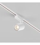 Lamps for 3-phase busbars - Maytoni Vuoro TRINITY LED 20W 1500lm 3000K White TR029-3-20W3K-S-W Triple Circuit Rail Spotlight. - product 4