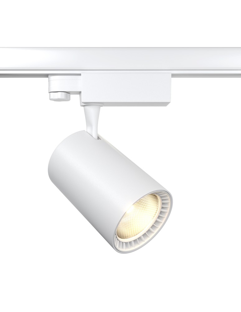Lamps for 3-phase busbars - Maytoni Vuoro TRINITY LED 20W 1600lm 4000K White TR029-3-20W4K-S-W Triple Circuit Rail Spotlight. - product kolory-swiatla.pl 1