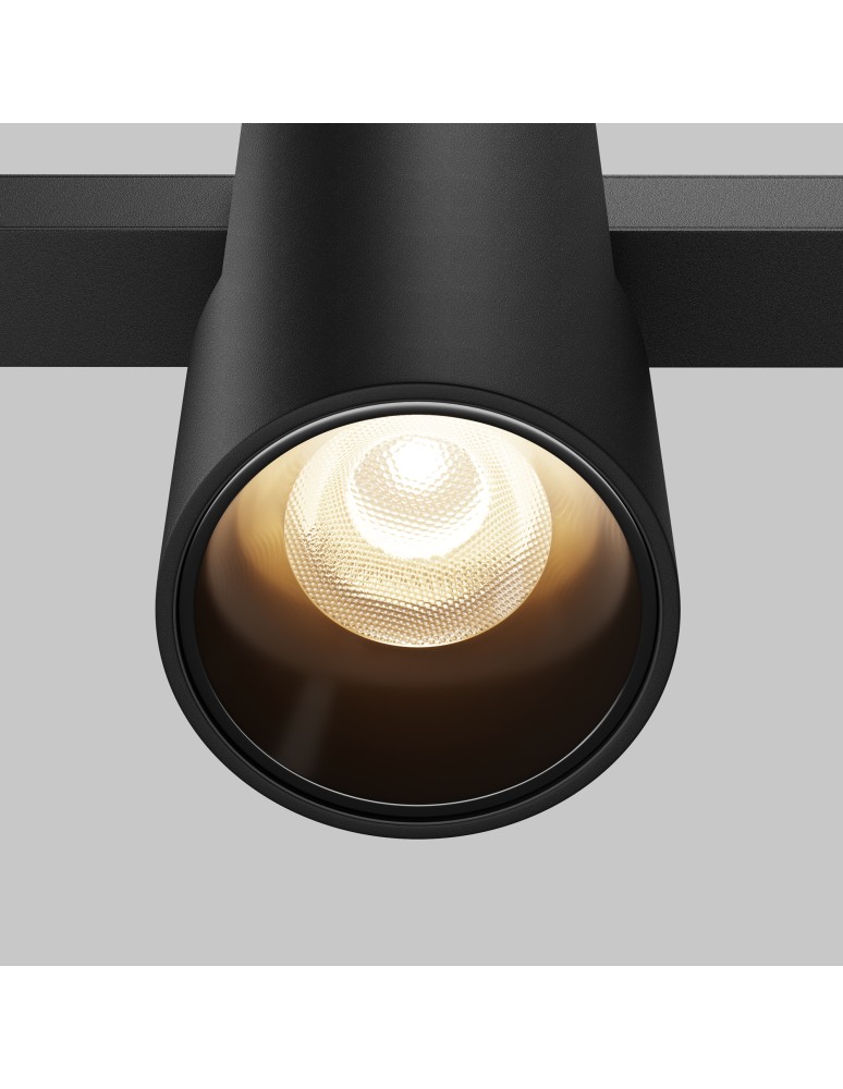 Magnetic rail lamps - Maytoni Alfa EXILITY LED 7W 370lm 3000K Black TR122-2-7W3K-B Magnetic Rail Lamp. - product kolory-swiatla.pl 2