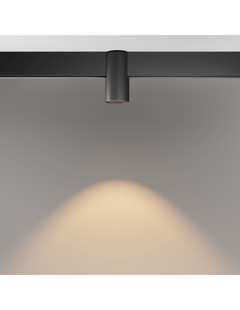 Magnetic rail lamps - Maytoni Alfa EXILITY LED 7W 370lm 3000K Black TR122-2-7W3K-B Magnetic Rail Lamp. - product kolory-swiatla.pl 3