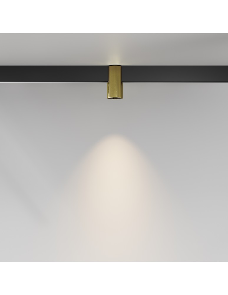 Magnetic rail lamps - Maytoni Alfa EXILITY LED Magnetic Rail Lamp 7W 370lm 3000K Brass TR122-2-7W3K-BS - product kolory-swiatla.pl 3