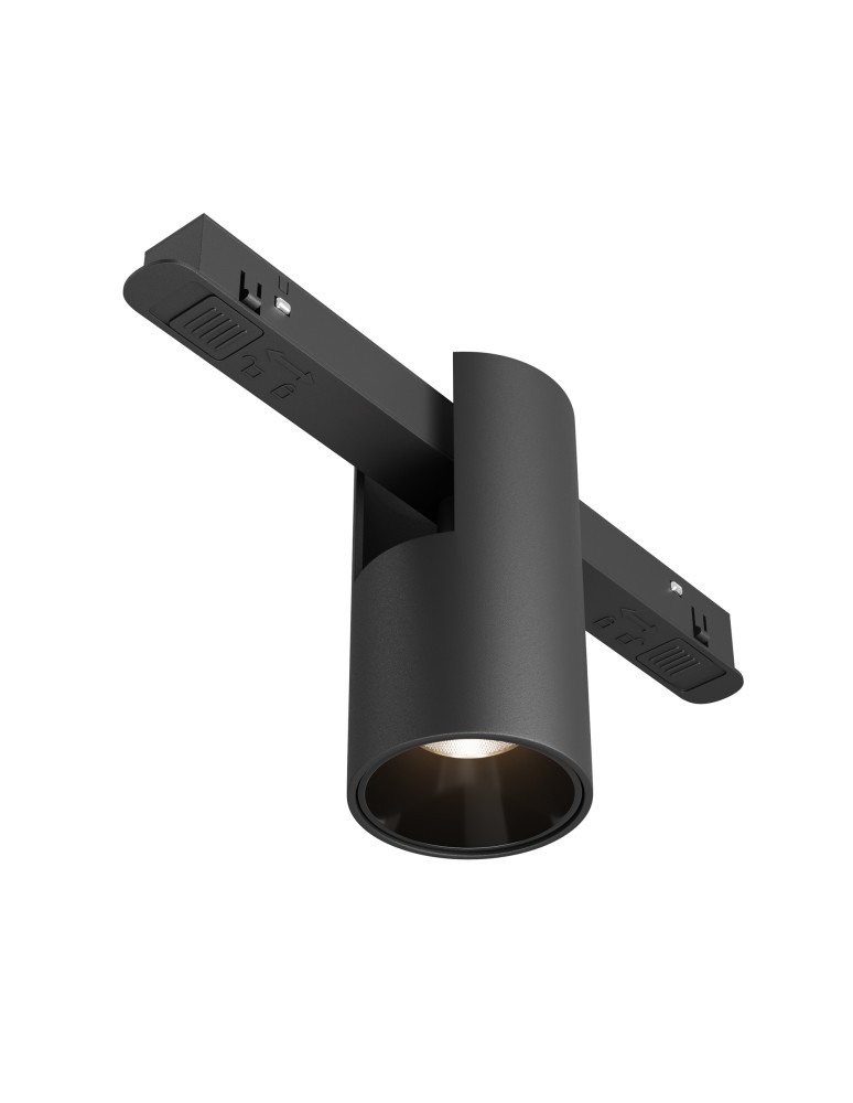 Magnetic rail lamps - Maytoni Alfa EXILITY LED 7W 410lm Black TR122-4-7W-DS-B Magnetic Rail Lamp. - product kolory-swiatla.pl 1