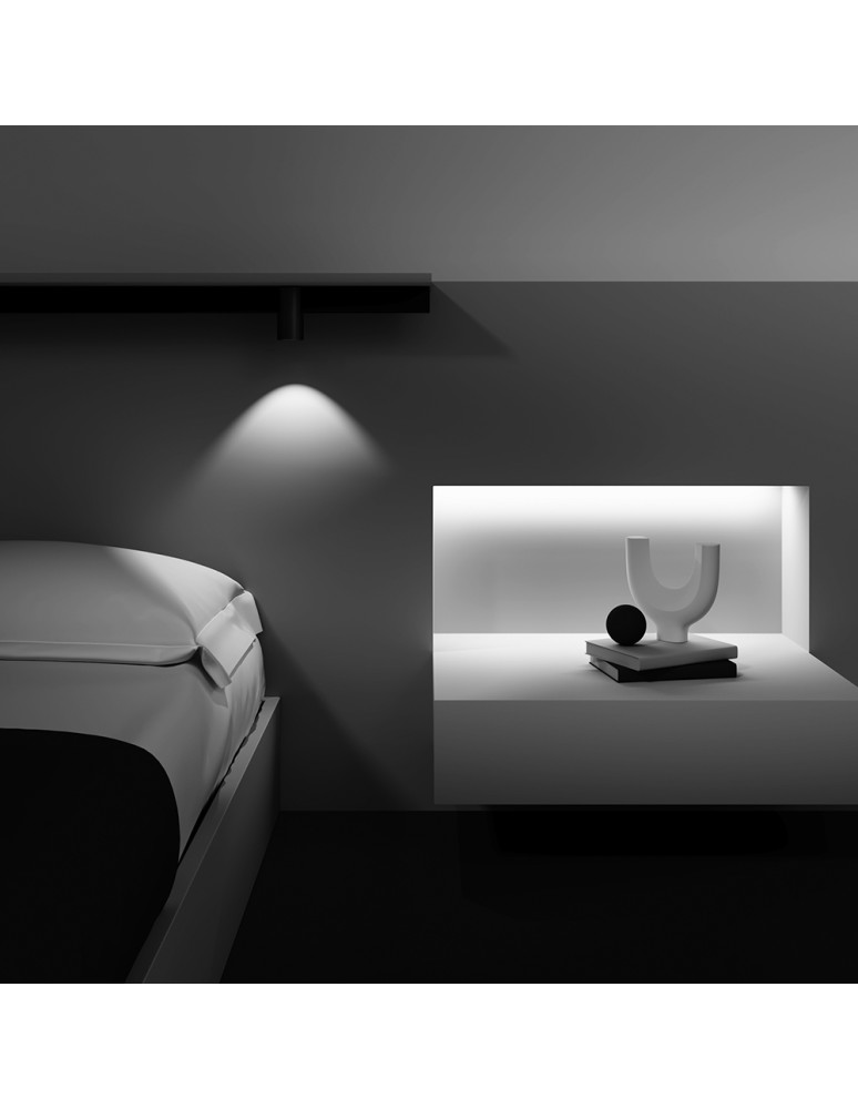 Magnetic rail lamps - Maytoni Alfa EXILITY LED 7W Magnetic Rail Lamp 370lm Brass TR122-4-7W-DS-BS - product kolory-swiatla.pl 7