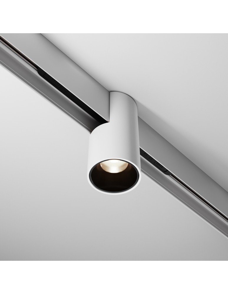 Magnetic rail lamps - Maytoni Alfa EXILITY LED 7W 380lm White TR122-4-7W-DS-W Magnetic Rail Lamp. - product kolory-swiatla.pl 4