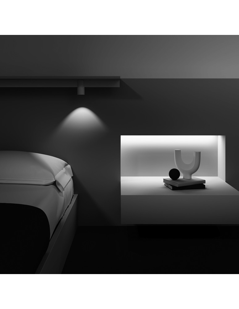 Magnetic rail lamps - Maytoni Alfa EXILITY LED 7W 380lm White TR122-4-7W-DS-W Magnetic Rail Lamp. - product kolory-swiatla.pl 7