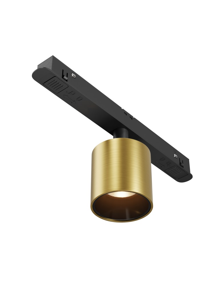Magnetic rail lamps - Maytoni Alfa S Magnetic Rail Light EXILITY LED 7W 380lm 3000K Brass TR132-2-7W3K-BS - product kolory-swiatla.pl 1