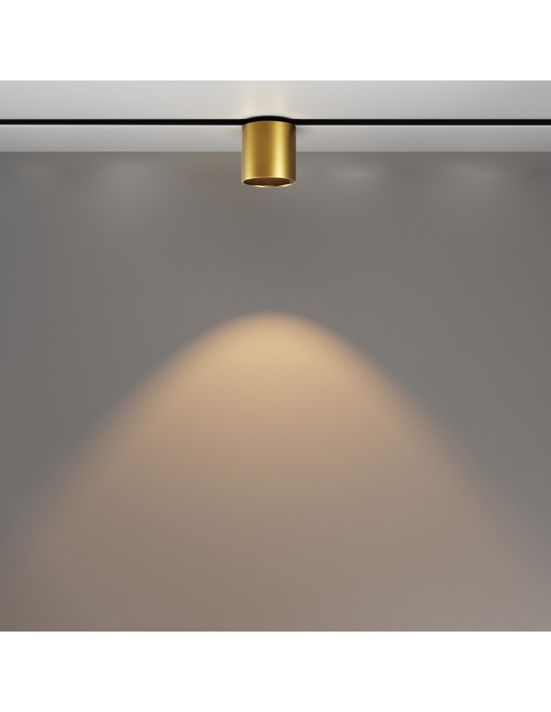 Magnetic rail lamps - Maytoni Alfa S Magnetic Rail Light EXILITY LED 7W 380lm 3000K Brass TR132-2-7W3K-BS - product kolory-swiatla.pl 3