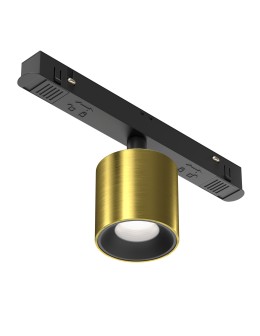 Maytoni Alfa S Lampa do Szyny Magnetycznej EXILITY LED 7W 390lm Mosiądz TR132-4-7W-DS-BS