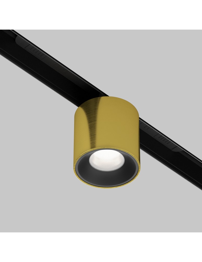 Magnetic rail lamps - Maytoni Alfa S Magnetic Rail Light EXILITY LED 7W 390lm Brass TR132-4-7W-DS-BS - product kolory-swiatla.pl 4