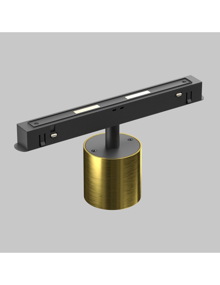 Magnetic rail lamps - Maytoni Alfa S Magnetic Rail Light EXILITY LED 7W 390lm Brass TR132-4-7W-DS-BS - product kolory-swiatla.pl 5