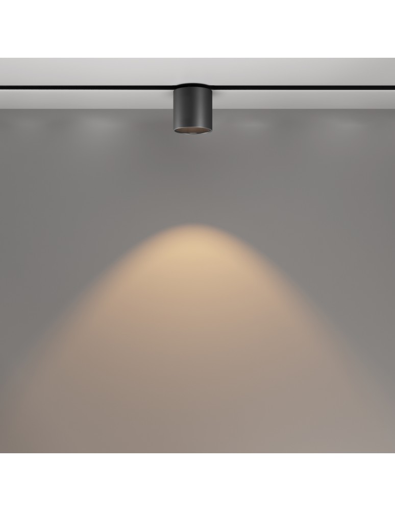 Magnetic rail lamps - Maytoni Alfa S Magnetic Rail Light EXILITY LED 7W 330lm 3000K Black TR132-2-7W3K-B - product kolory-swiatla.pl 3