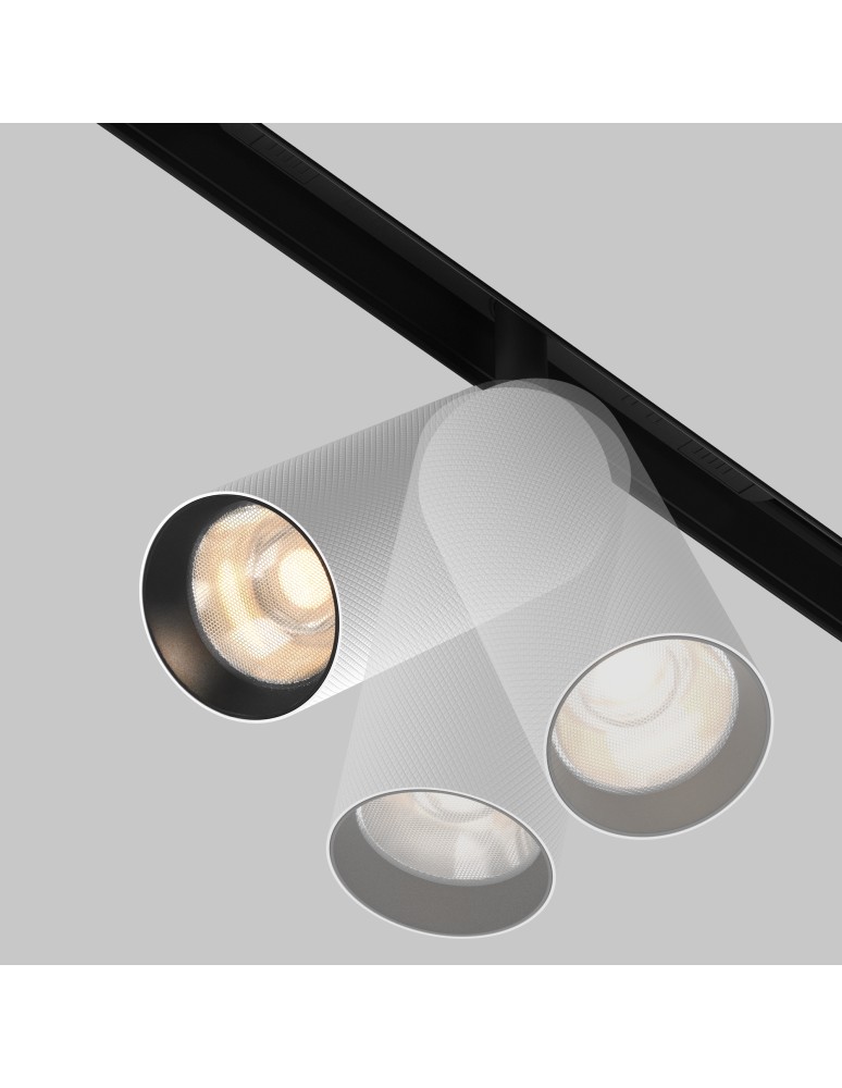 Magnetic rail lamps - Maytoni Artisan EXILITY LED Magnetic Rail Lamp 12W 930lm 3000K Black, White TR097-2-12W3K-M-BW - product kolory-swiatla.pl 6