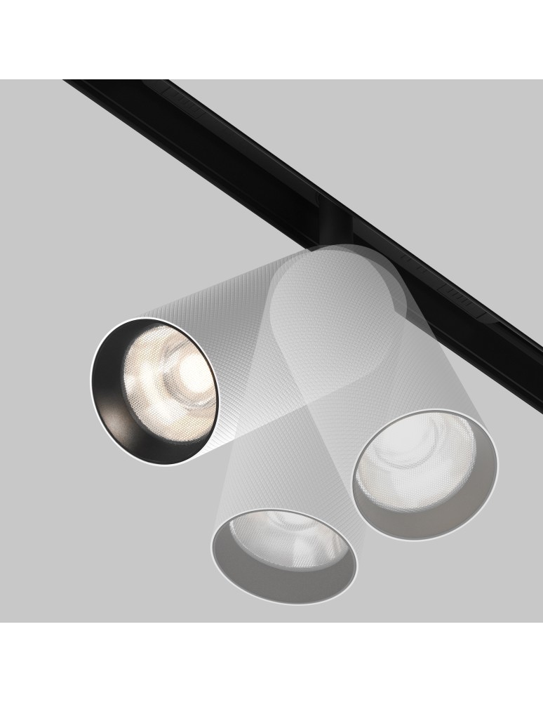 Magnetic rail lamps - Maytoni Artisan EXILITY LED Magnetic Rail Lamp 12W 980lm 4000K Black, White TR097-2-12W4K-M-BW - product kolory-swiatla.pl 6