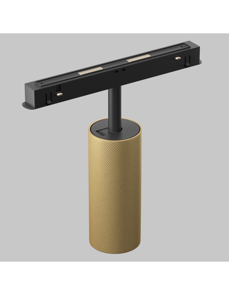 Magnetic rail lamps - Maytoni Artisan EXILITY LED Magnetic Rail Lamp 12W 950lm 3000K Black, Gold Matte TR097-2-12W3K-M-BMG - product kolory-swiatla.pl 5