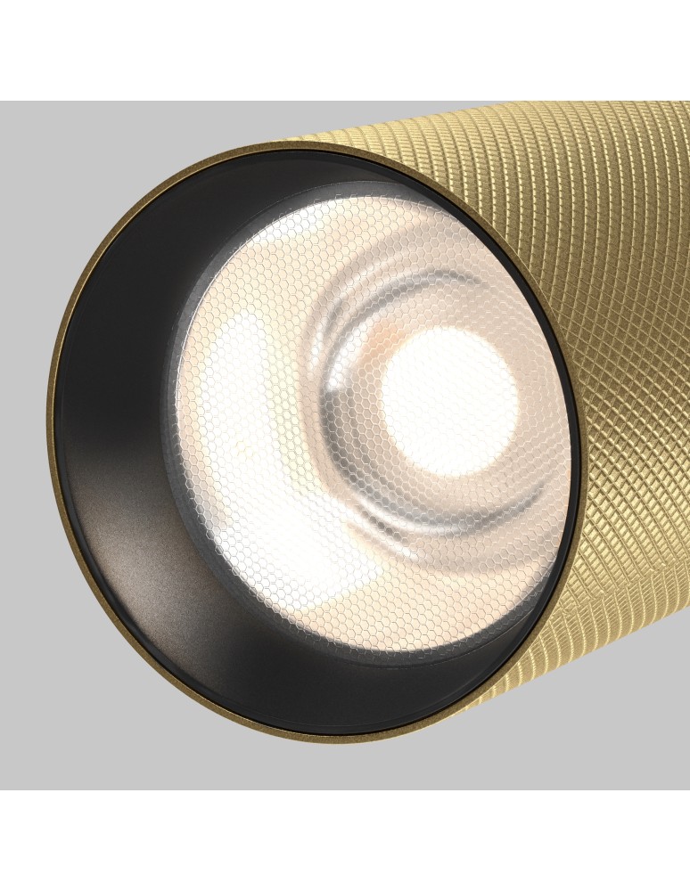 Magnetic rail lamps - Maytoni Artisan EXILITY LED Magnetic Rail Lamp 12W 1050lm 4000K Black, Gold Matte TR097-2-12W4K-M-BMG - product kolory-swiatla.pl 2