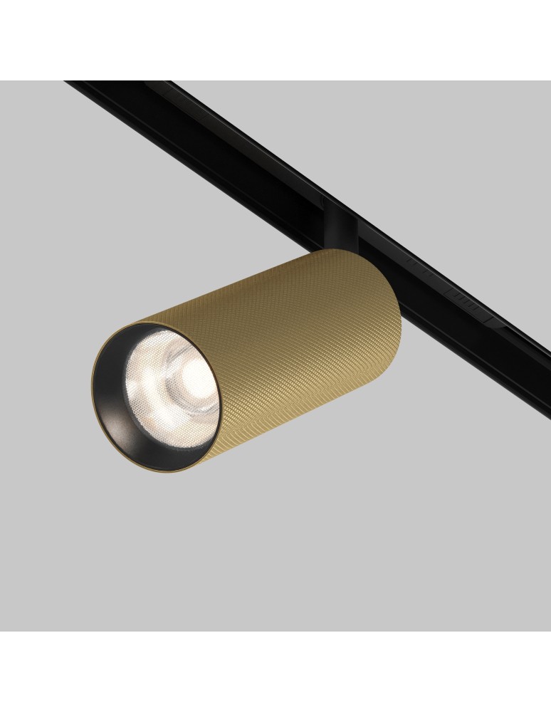 Magnetic rail lamps - Maytoni Artisan EXILITY LED Magnetic Rail Lamp 12W 1050lm 4000K Black, Gold Matte TR097-2-12W4K-M-BMG - product kolory-swiatla.pl 4