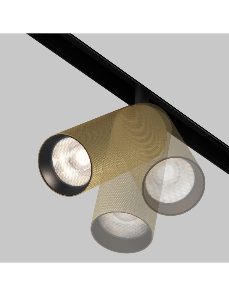 Magnetic rail lamps - Maytoni Artisan EXILITY LED Magnetic Rail Lamp 12W 1050lm 4000K Black, Gold Matte TR097-2-12W4K-M-BMG - product kolory-swiatla.pl 6