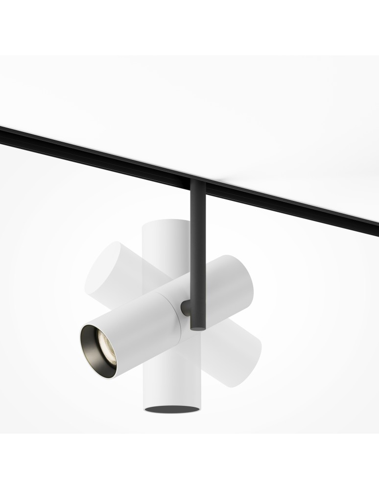 Magnetic rail lamps - Maytoni Elti EXILITY LED Magnetic Rail Lamp 12W 862lm 3000K White, Black TR005-2-12W3K-BW - product kolory-swiatla.pl 6