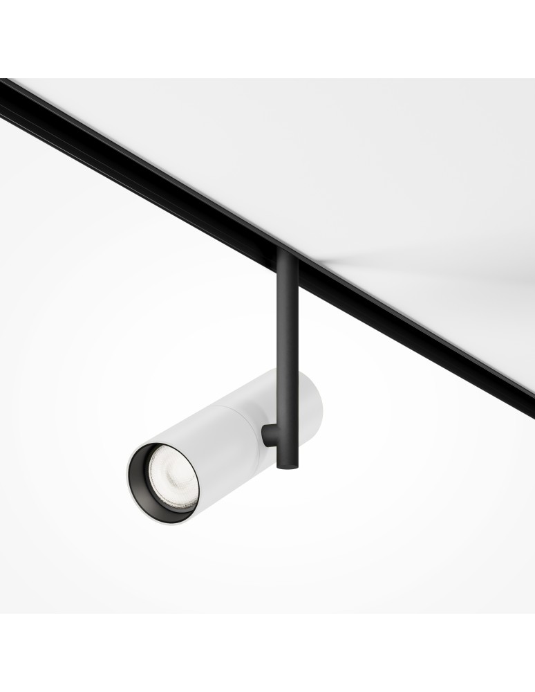 Magnetic rail lamps - Maytoni Elti EXILITY LED Magnetic Rail Lamp 12W 987lm White, Black TR005-4-12W-DS-BW - product kolory-swiatla.pl 4
