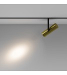 Magnetic rail lamps - Maytoni Elti EXILITY LED Magnetic Rail Lamp 12W 844lm 3000K Black and brass TR005-2-12W3K-BBS - product 3