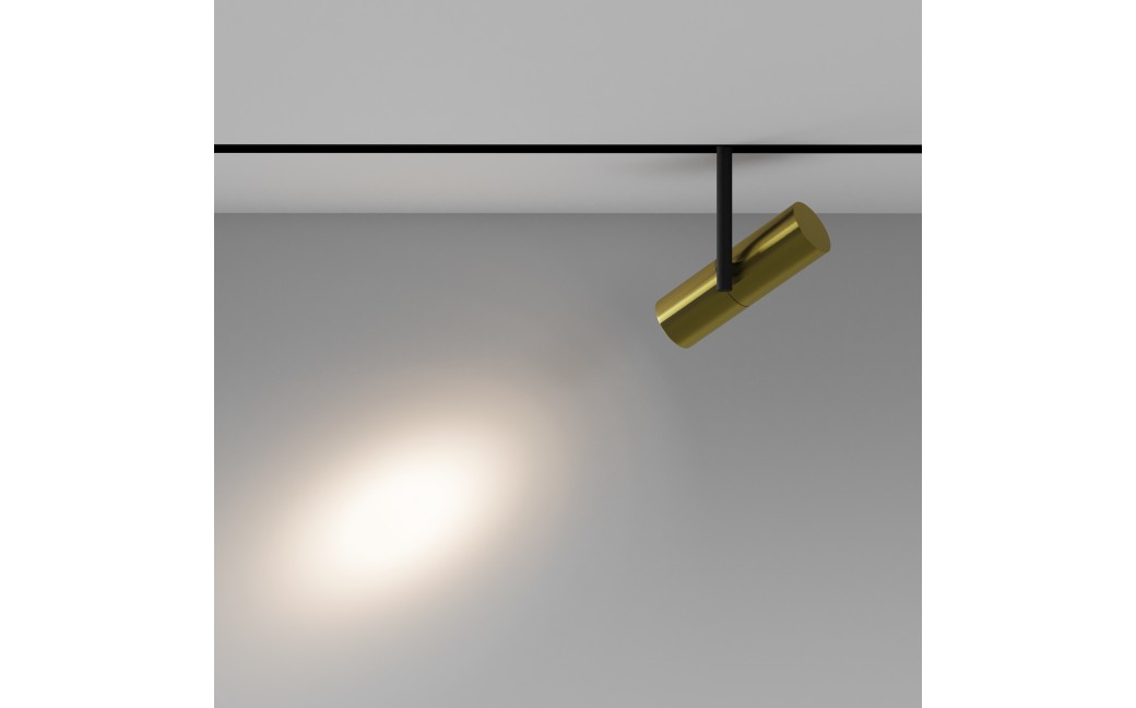 Maytoni Elti Lampa do Szyny Magnetycznej EXILITY LED 12W 844lm 3000K Black and brass TR005-2-12W3K-BBS