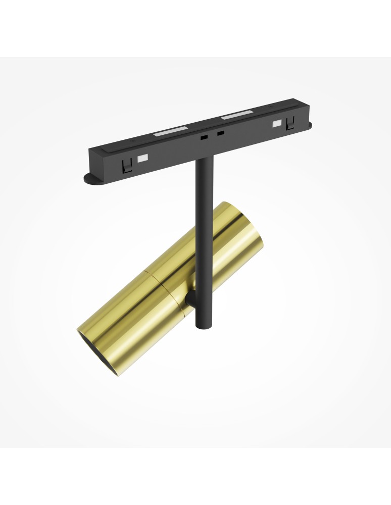Magnetic rail lamps - Maytoni Elti EXILITY LED Magnetic Rail Lamp 12W 953lm Black and brass TR005-4-12W-DS-BBS - product kolory-swiatla.pl 5