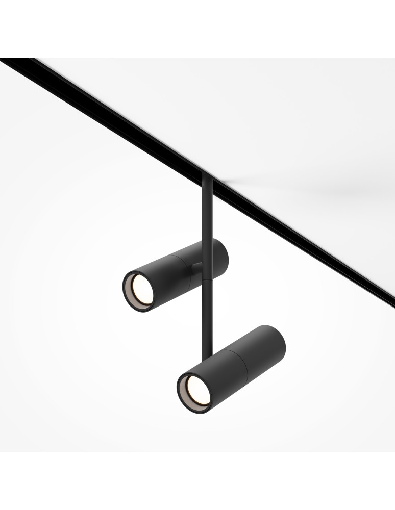 Magnetic rail lamps - Maytoni Elti Duo Magnetic Rail Light EXILITY LED 24W 1463lm 3000K Black TR005-2-2X12W3K-B - product kolory-swiatla.pl 4