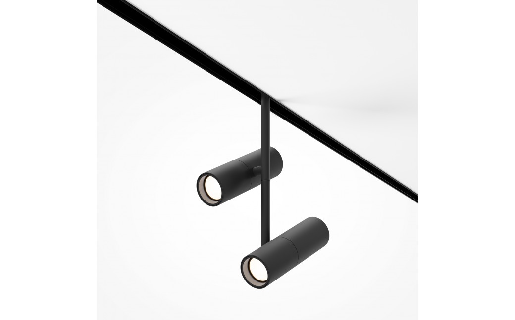 Maytoni Elti Duo Lampa do Szyny Magnetycznej EXILITY LED 24W 1735lm Black TR005-4-2X12W-DS-B