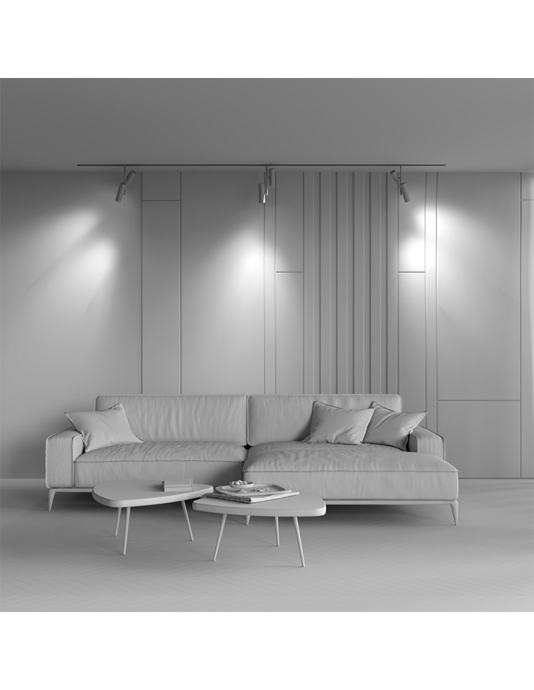 Magnetic rail lamps - Maytoni Elti Duo Magnetic Rail Light EXILITY LED 24W 1563lm 3000K White, Black TR005-2-2X12W3K-BW - product kolory-swiatla.pl 8