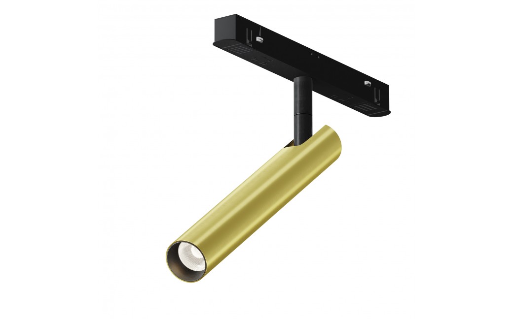 Maytoni Focus T Lampa do Szyny Magnetycznej EXILITY LED 6W 280lm 3000K Black and brass TR141-2-6W3K-M-BS