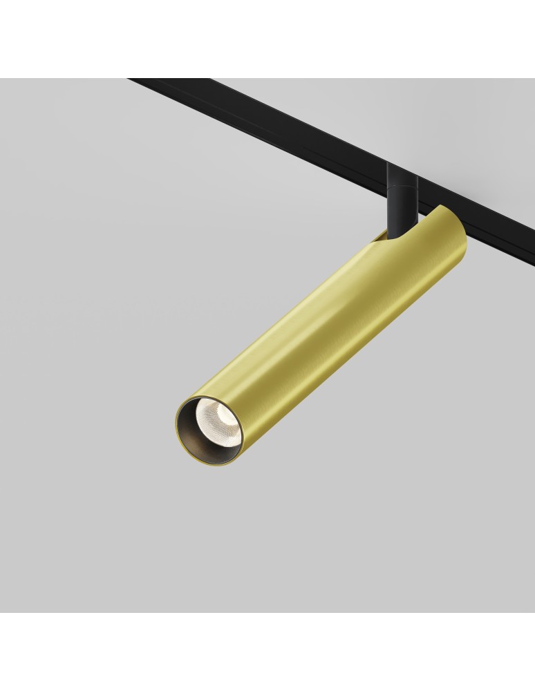 Magnetic rail lamps - Maytoni Focus T Magnetic Rail Light EXILITY LED 6W 280lm 3000K Black and brass TR141-2-6W3K-M-BS - product kolory-swiatla.pl 4