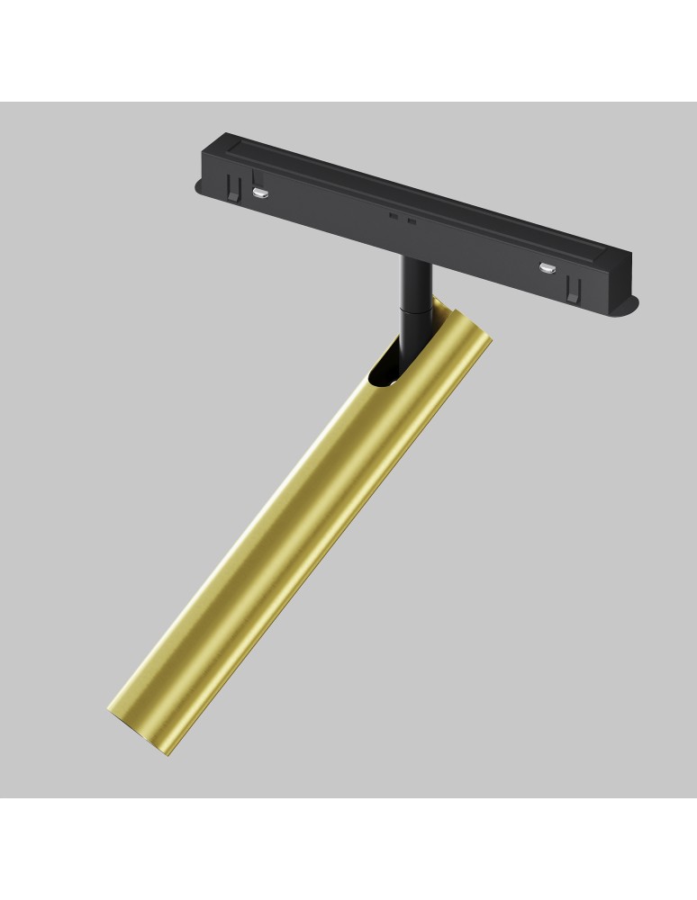 Magnetic rail lamps - Maytoni Focus T Magnetic Rail Light EXILITY LED 6W 280lm 3000K Black and brass TR141-2-6W3K-M-BS - product kolory-swiatla.pl 5