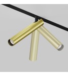 Magnetic rail lamps - Maytoni Focus T Magnetic Rail Light EXILITY LED 6W 280lm 3000K Black and brass TR141-2-6W3K-M-BS - product 6