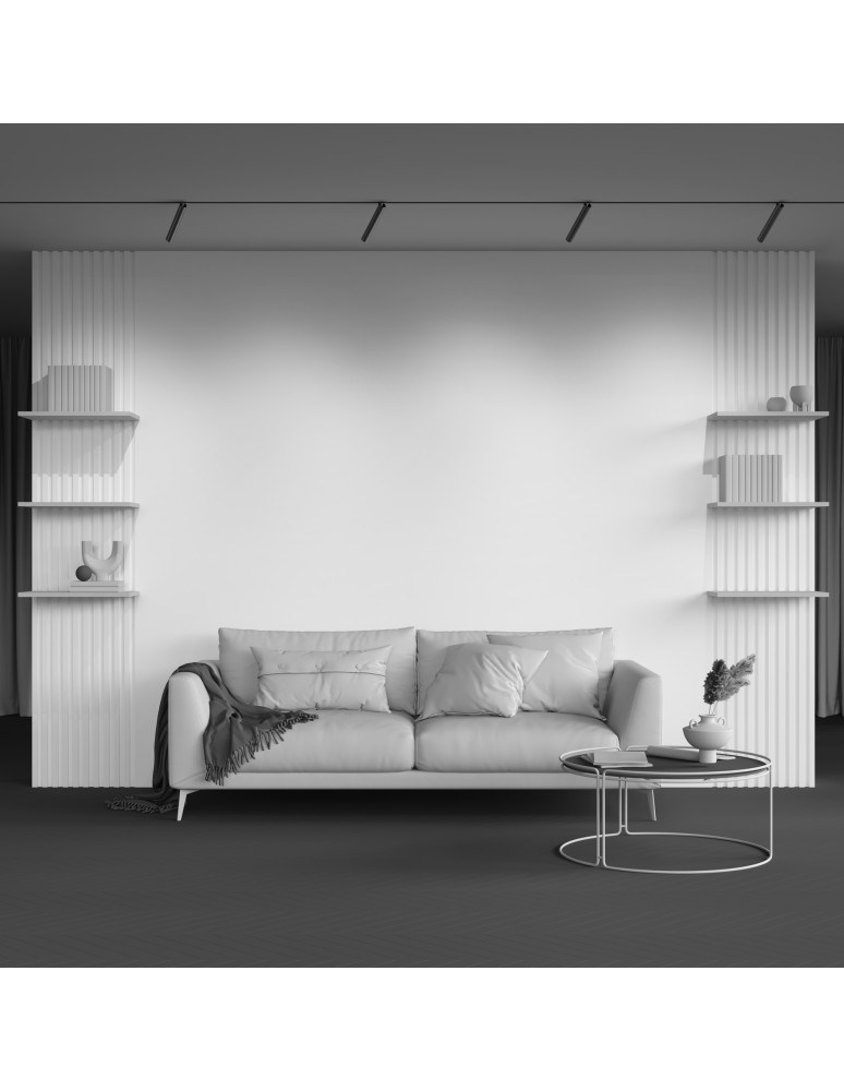 Magnetic rail lamps - Maytoni Focus T Magnetic Rail Light EXILITY LED 6W 280lm 3000K Black and brass TR141-2-6W3K-M-BS - product kolory-swiatla.pl 8